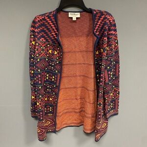 Vintage Norm Thompson Aztec Design Cardigan-M